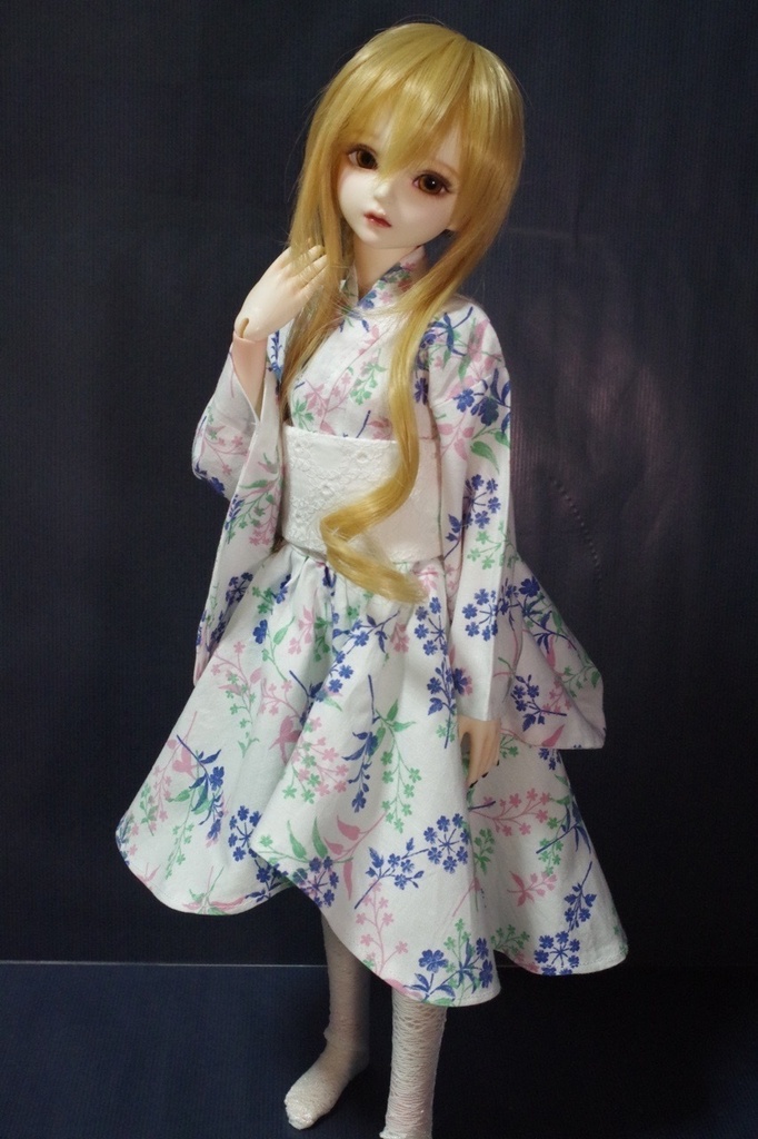 【SDMサイズ】浴衣ドレス ②【ドール用】