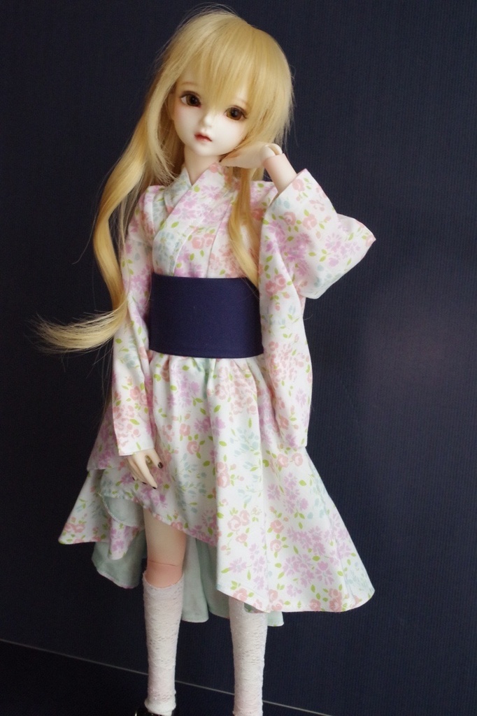 【SDMサイズ】浴衣ドレス ③【ドール用】