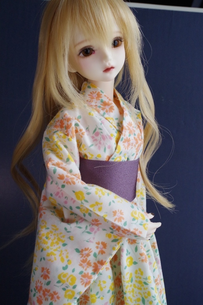 【SDMサイズ】浴衣ドレス ③【ドール用】