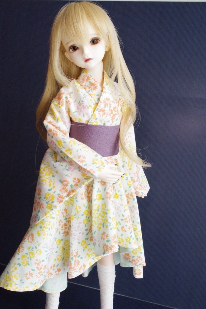 【SDMサイズ】浴衣ドレス ③【ドール用】