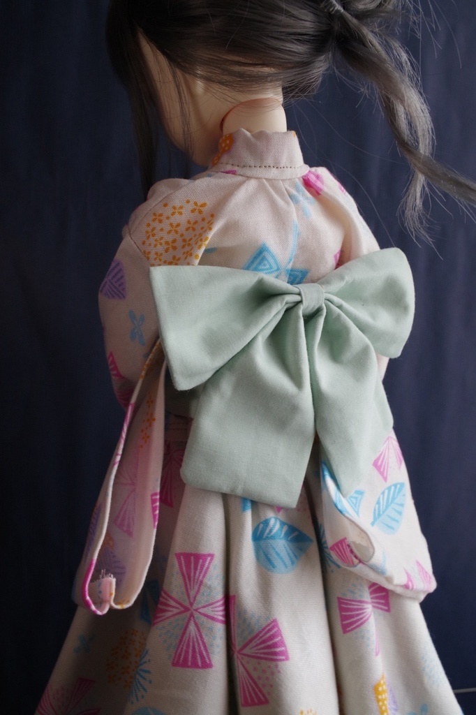 【SDMサイズ】浴衣ドレス ④【ドール用】