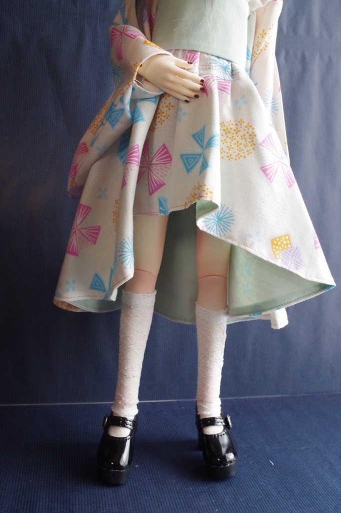 【SDMサイズ】浴衣ドレス ④【ドール用】