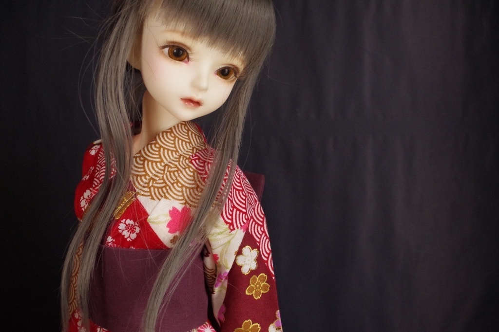 【SDMサイズ】浴衣ドレス ⑦【ドール用】