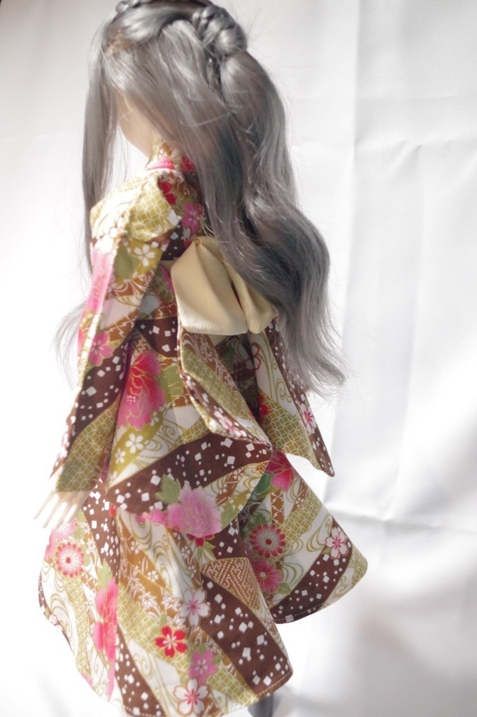 【SDMサイズ】浴衣ドレス ⑨【ドール用】