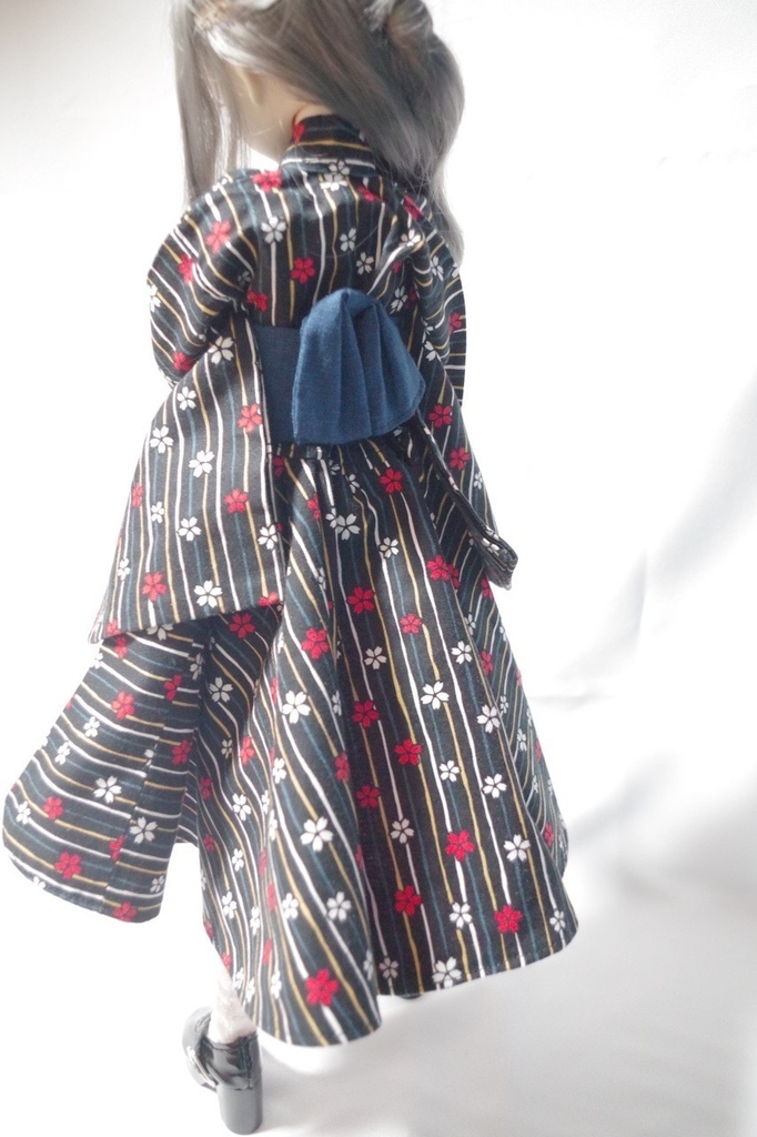 【SDMサイズ】浴衣ドレス ⑩【ドール用】