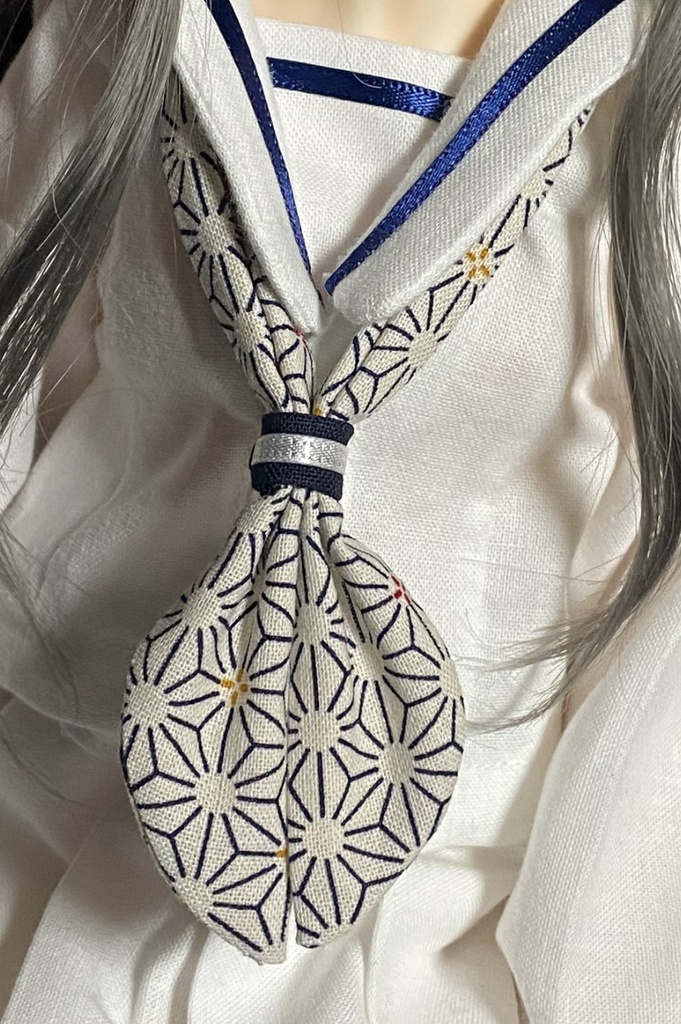 【SDMサイズ】和せぇらぁセットアップ(白ver.)【ドール用】