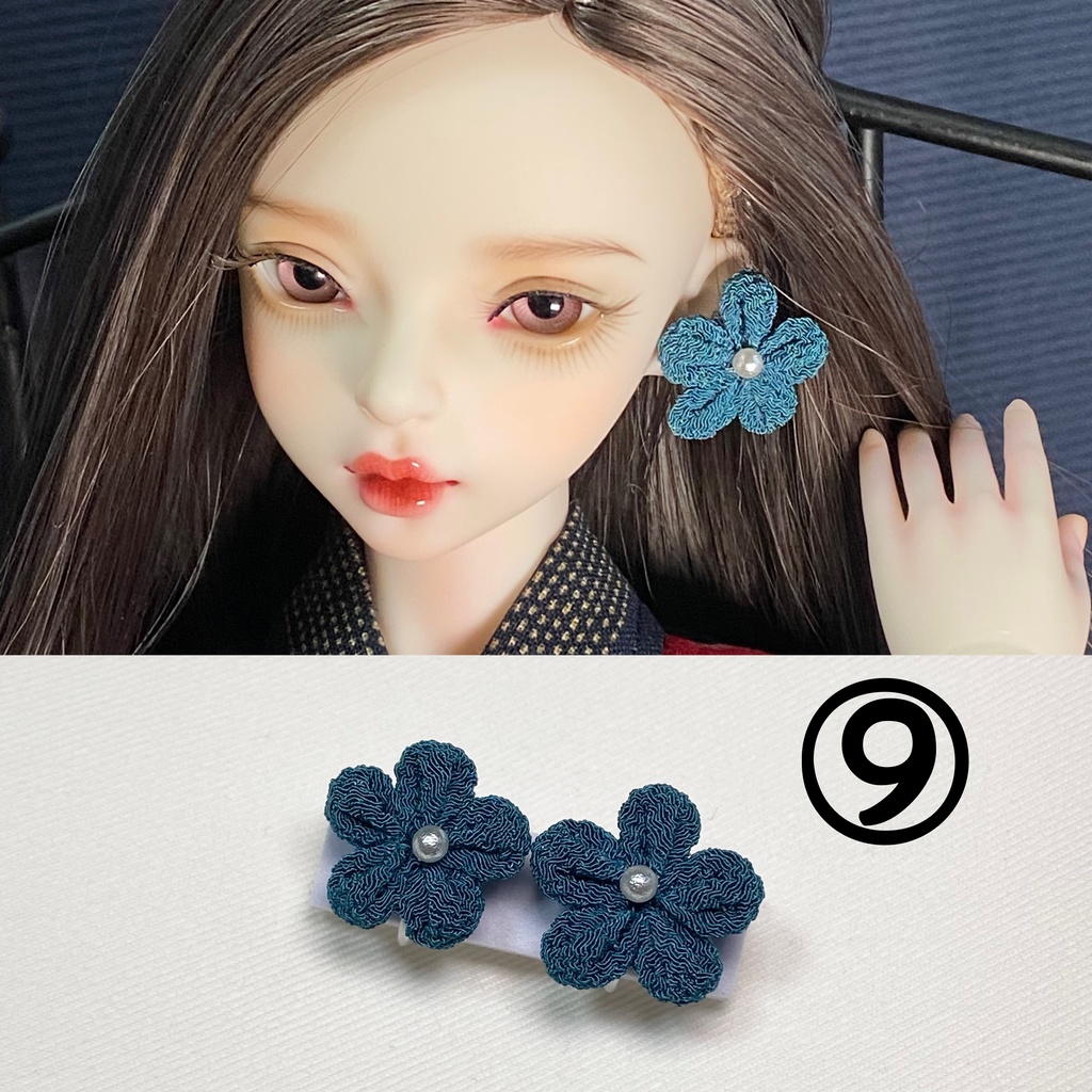 つまみ細工のイヤリング 各種