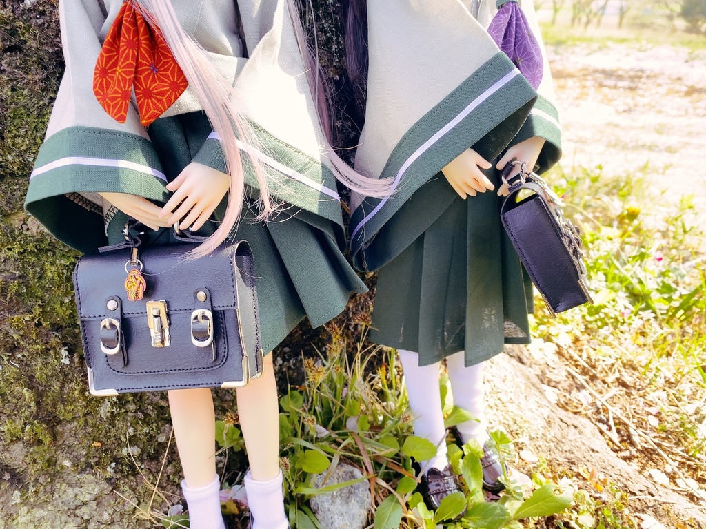 【SDMサイズ】和せぇらぁセットアップ(深緑ver.)【ドール用】