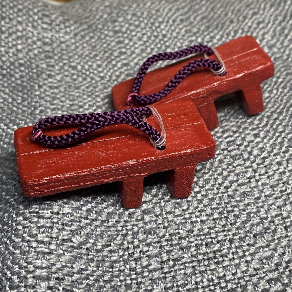 【SDM・MDDサイズ】下駄足じゃなくても履ける下駄【ドール用】