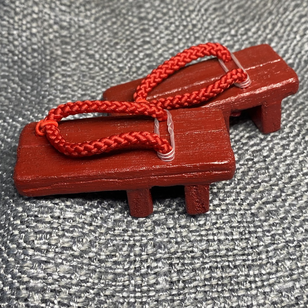 【SDM・MDDサイズ】下駄足じゃなくても履ける下駄【ドール用】