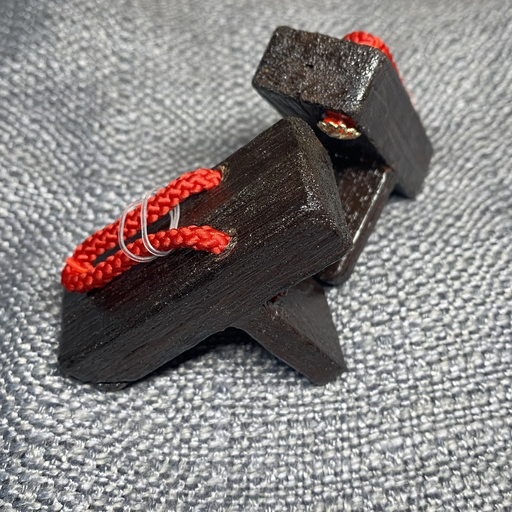 【SDM・MDDサイズ】下駄足じゃなくても履ける下駄【ドール用】