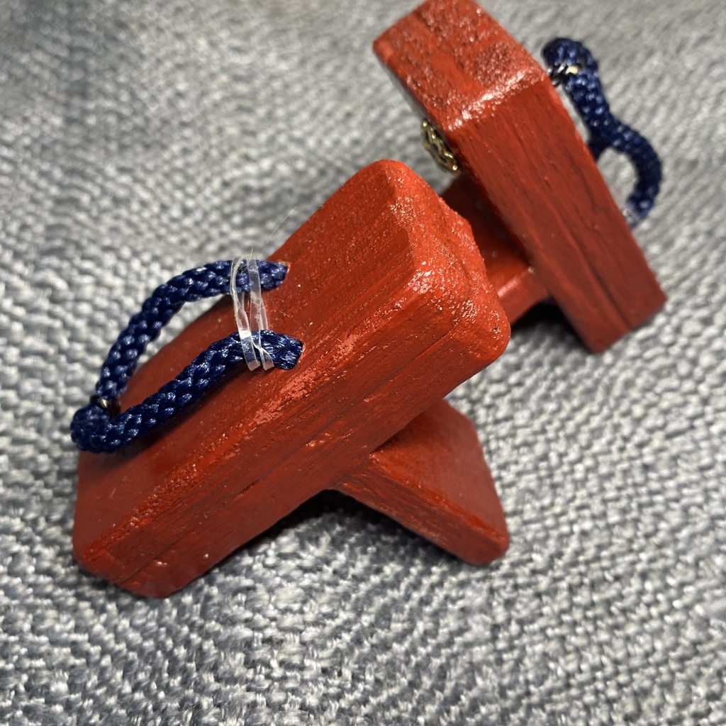 【SDM・MDDサイズ】下駄足じゃなくても履ける下駄【ドール用】