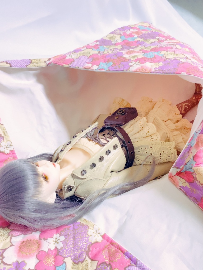 40〜50cmドール用 和柄のおくるみ 各種