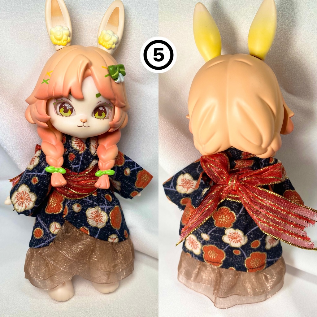 【1/12サイズ】浴衣ドレス【ドール用】