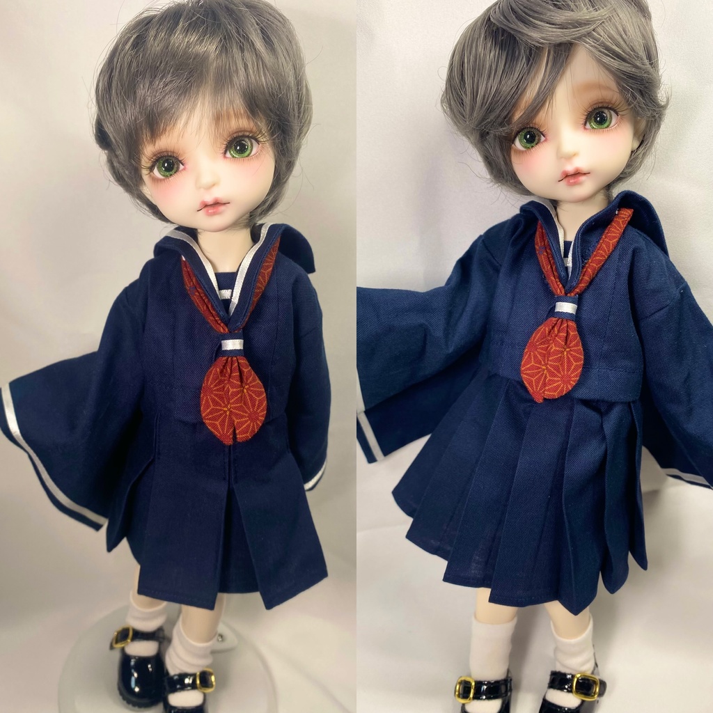 【1/6サイズ】和せぇらぁセットアップ【ドール用】
