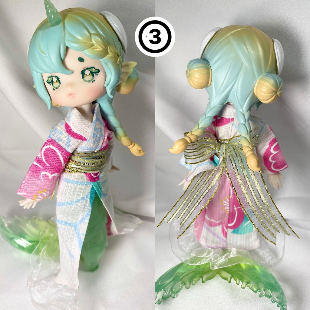 ANTU 潮の秘語(人形アンティーユ)向け 浴衣ドレス【ドール用】