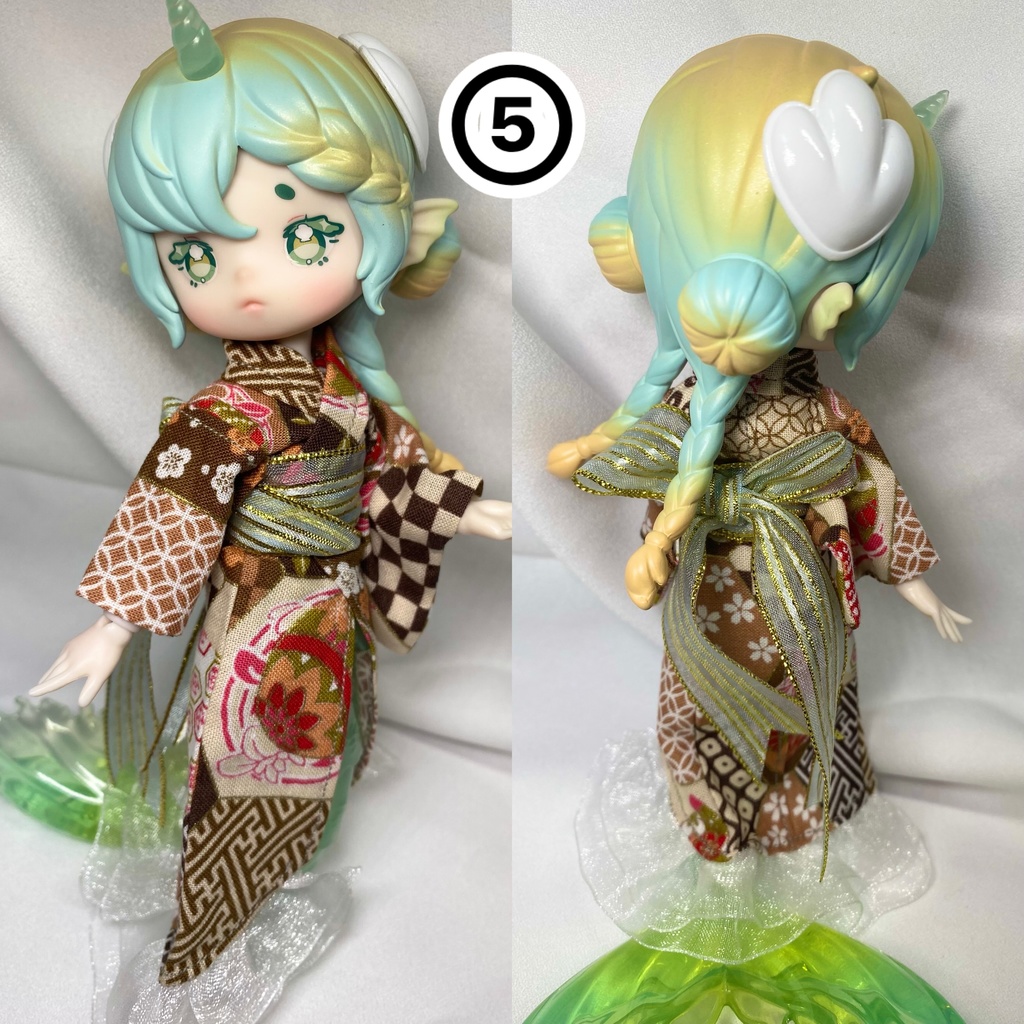 ANTU 潮の秘語(人形アンティーユ)向け 浴衣ドレス【ドール用】