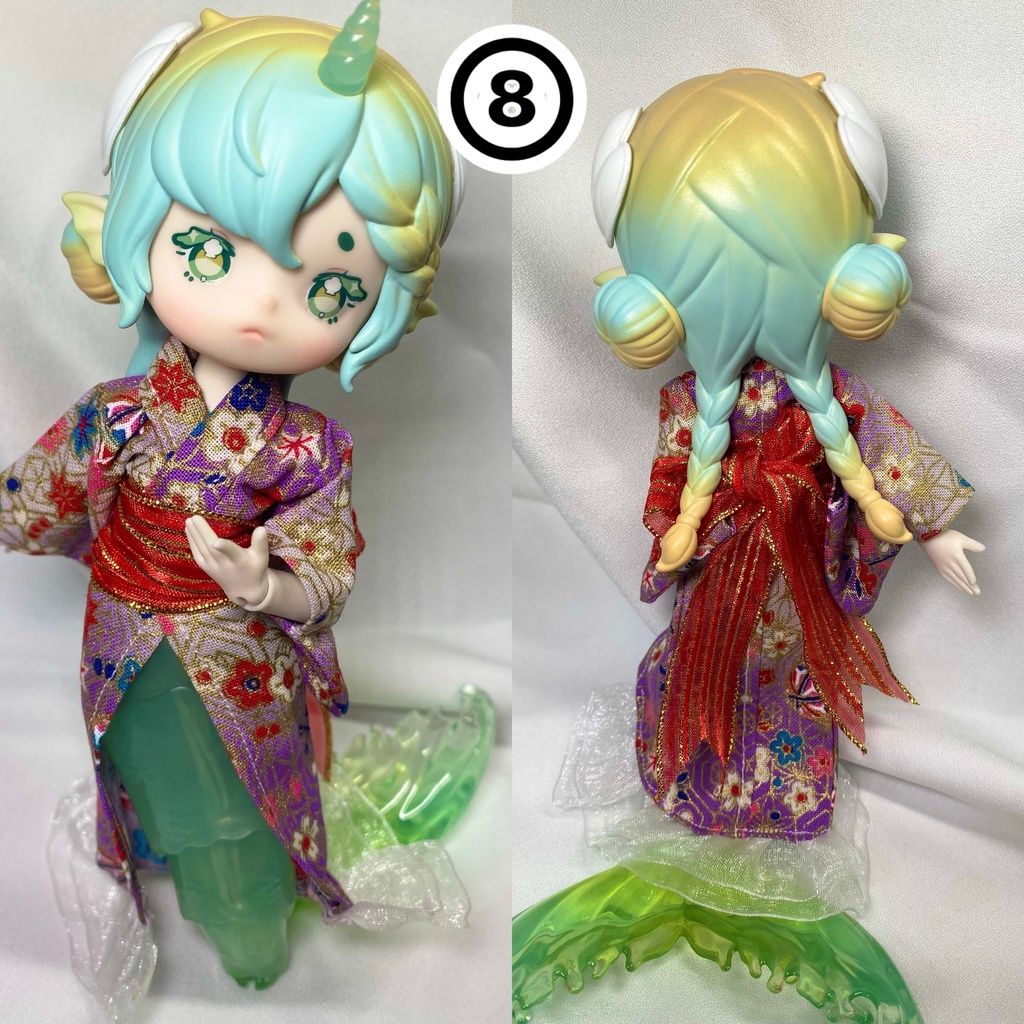 ANTU 潮の秘語(人形アンティーユ)向け 浴衣ドレス【ドール用】