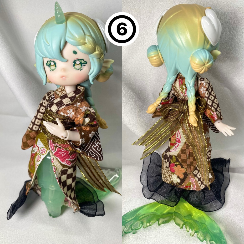 ANTU 潮の秘語(人形アンティーユ)向け 浴衣ドレス【ドール用】