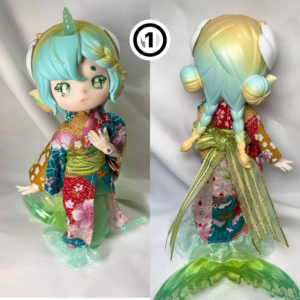 ANTU 潮の秘語(人形アンティーユ)向け 浴衣ドレス【ドール用】