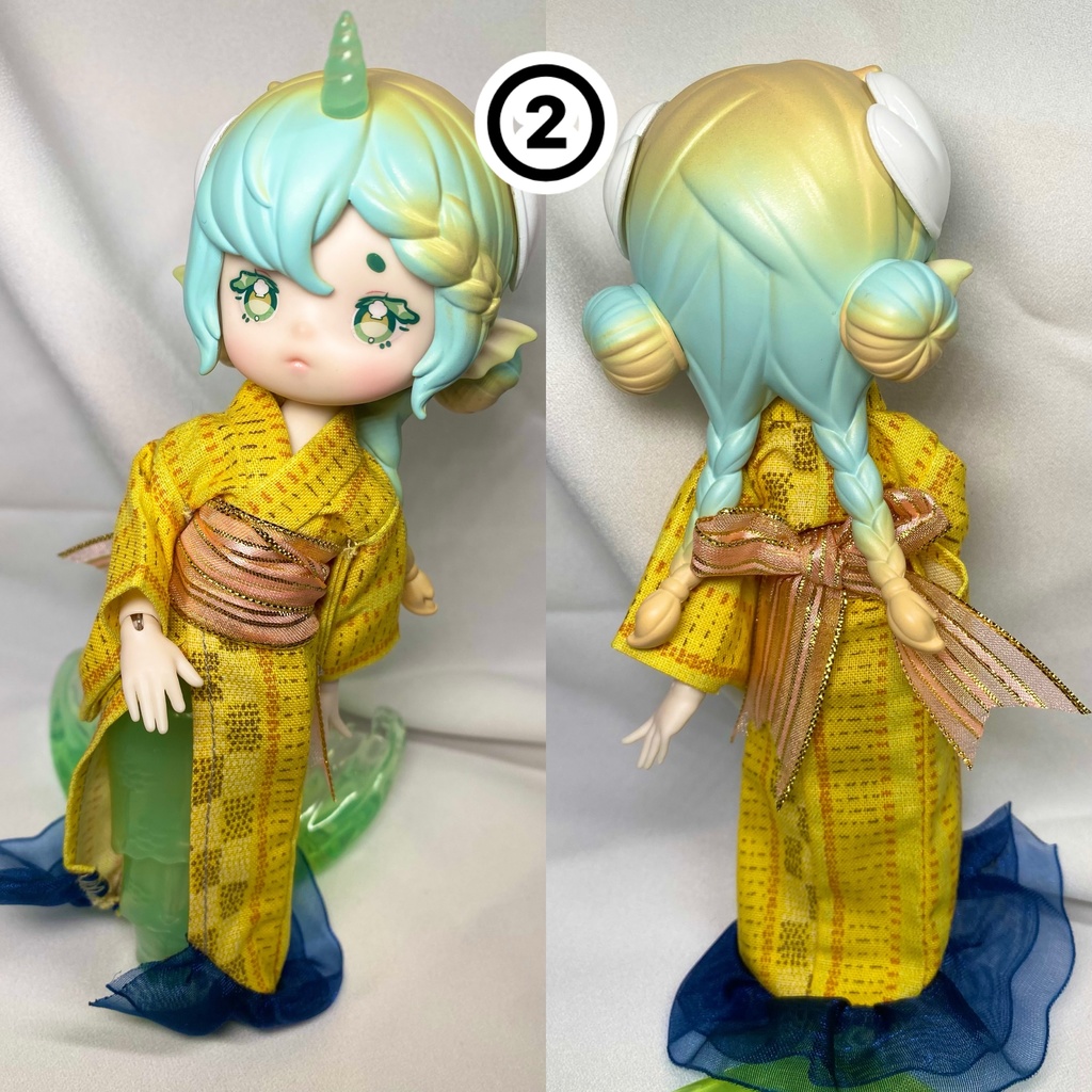 ANTU 潮の秘語(人形アンティーユ)向け 浴衣ドレス【ドール用】