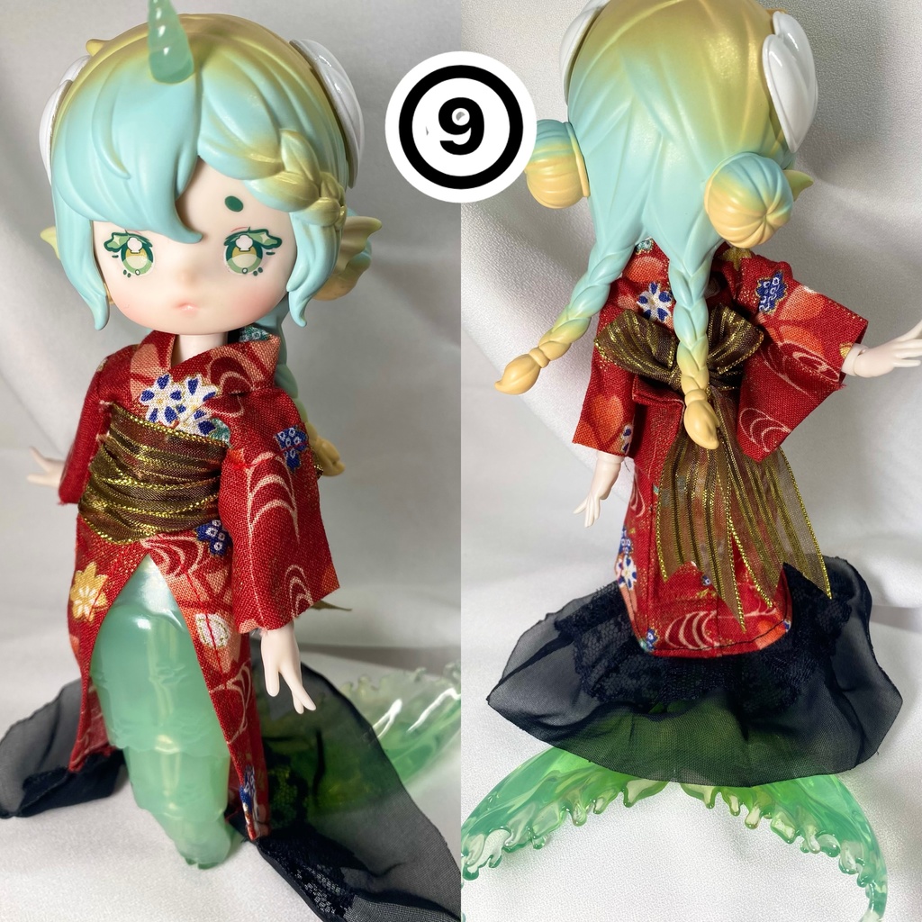 ANTU 潮の秘語(人形アンティーユ)向け 浴衣ドレス【ドール用】