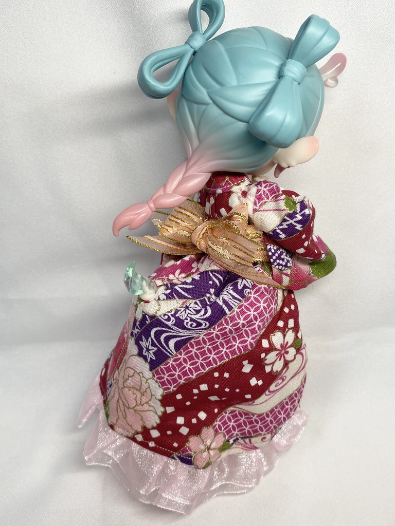 鹿ANTU(アンティーユ)用 浴衣ドレスセット【ドール用】