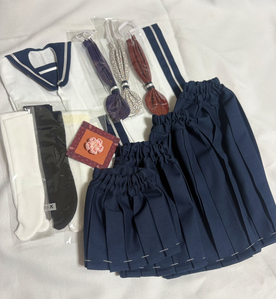 【1/4ドールサイズ】和せぇらぁ よくばり夏セット【ドール用】