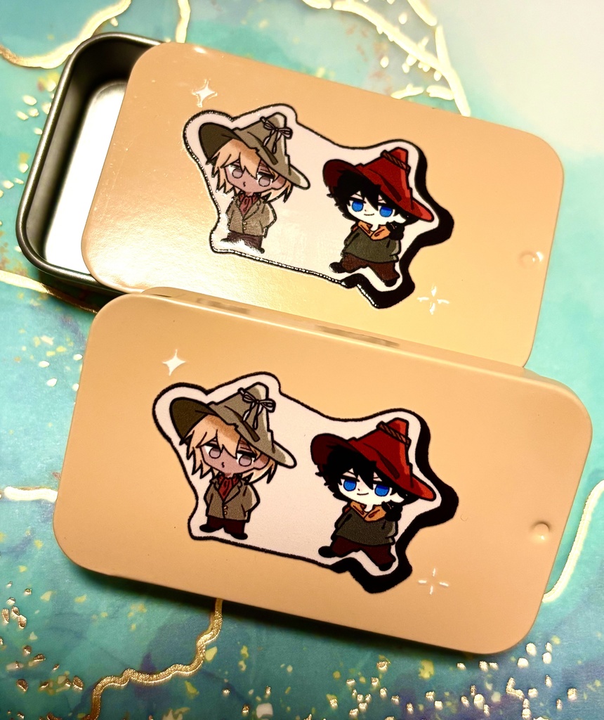 平成ヨクサル+パペットヨクサル メンタム缶