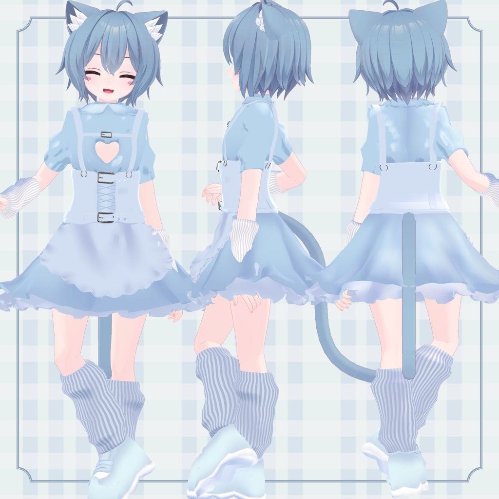 【こまどアバター対応】ハートメイド