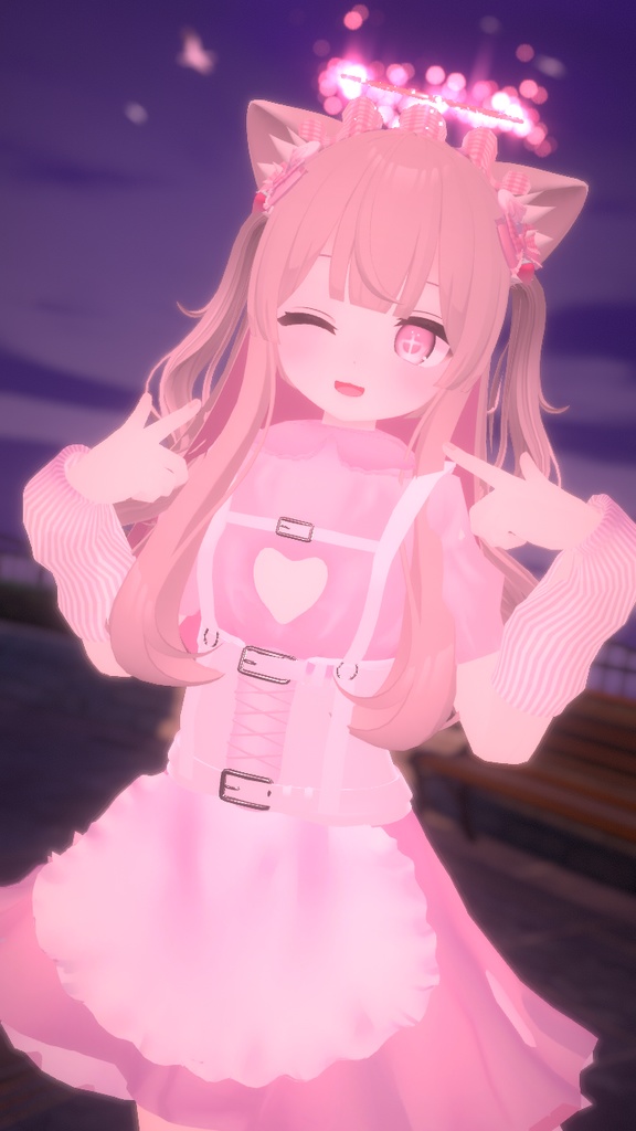 【こまどアバター対応】ハートメイド