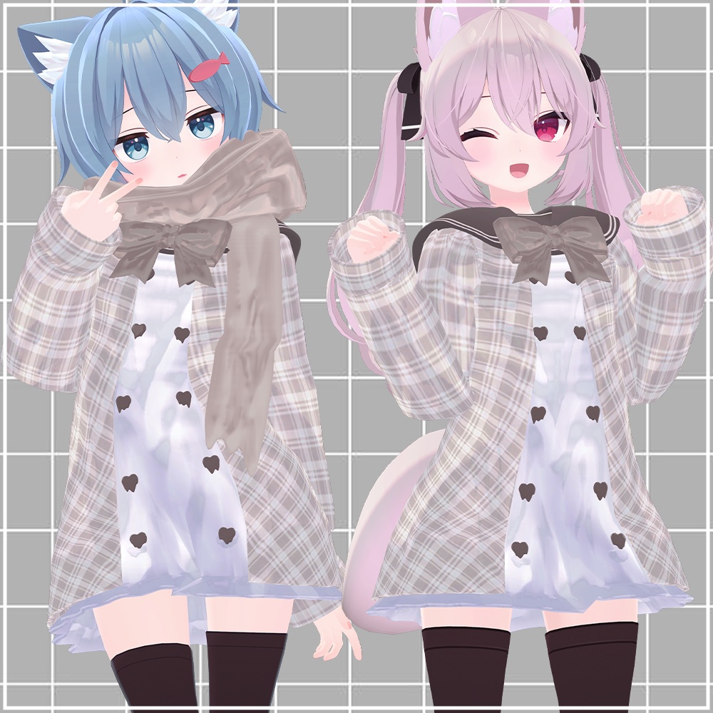 【こまどアバター対応】しょこらわんぴ