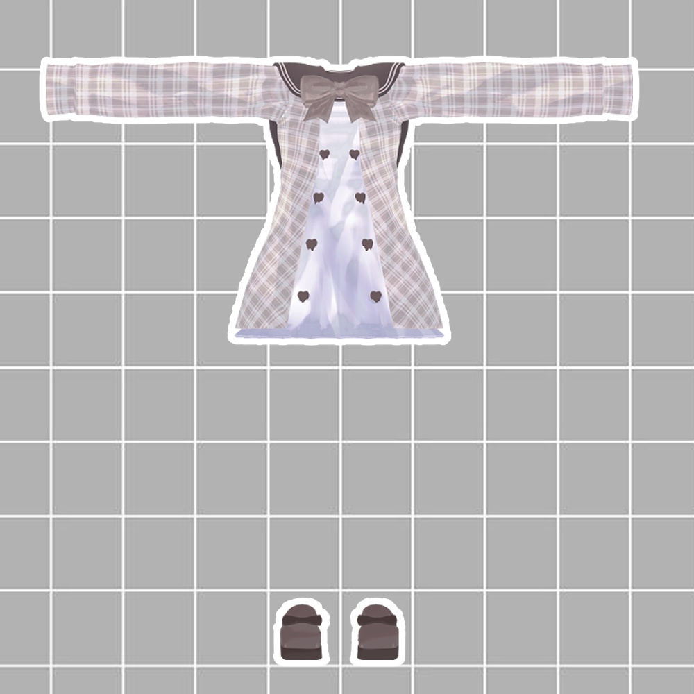 【こまどアバター対応】しょこらわんぴ