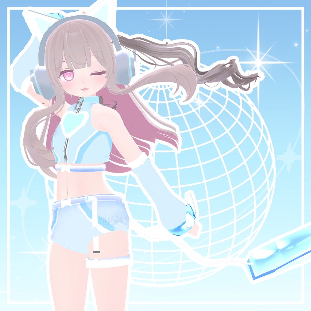 【こまどアバター対応】cyber Star