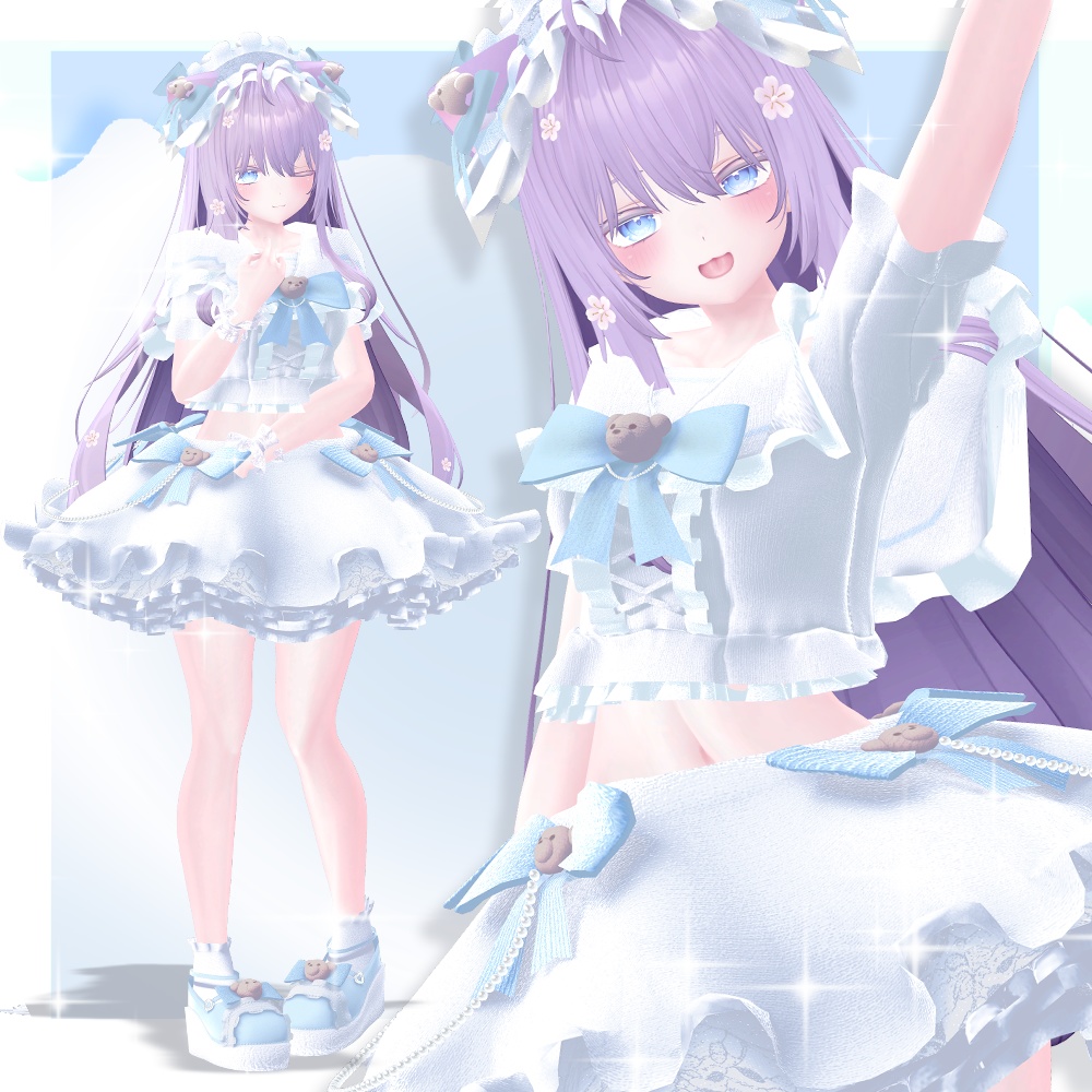 【3アバター対応】Dolly Bear