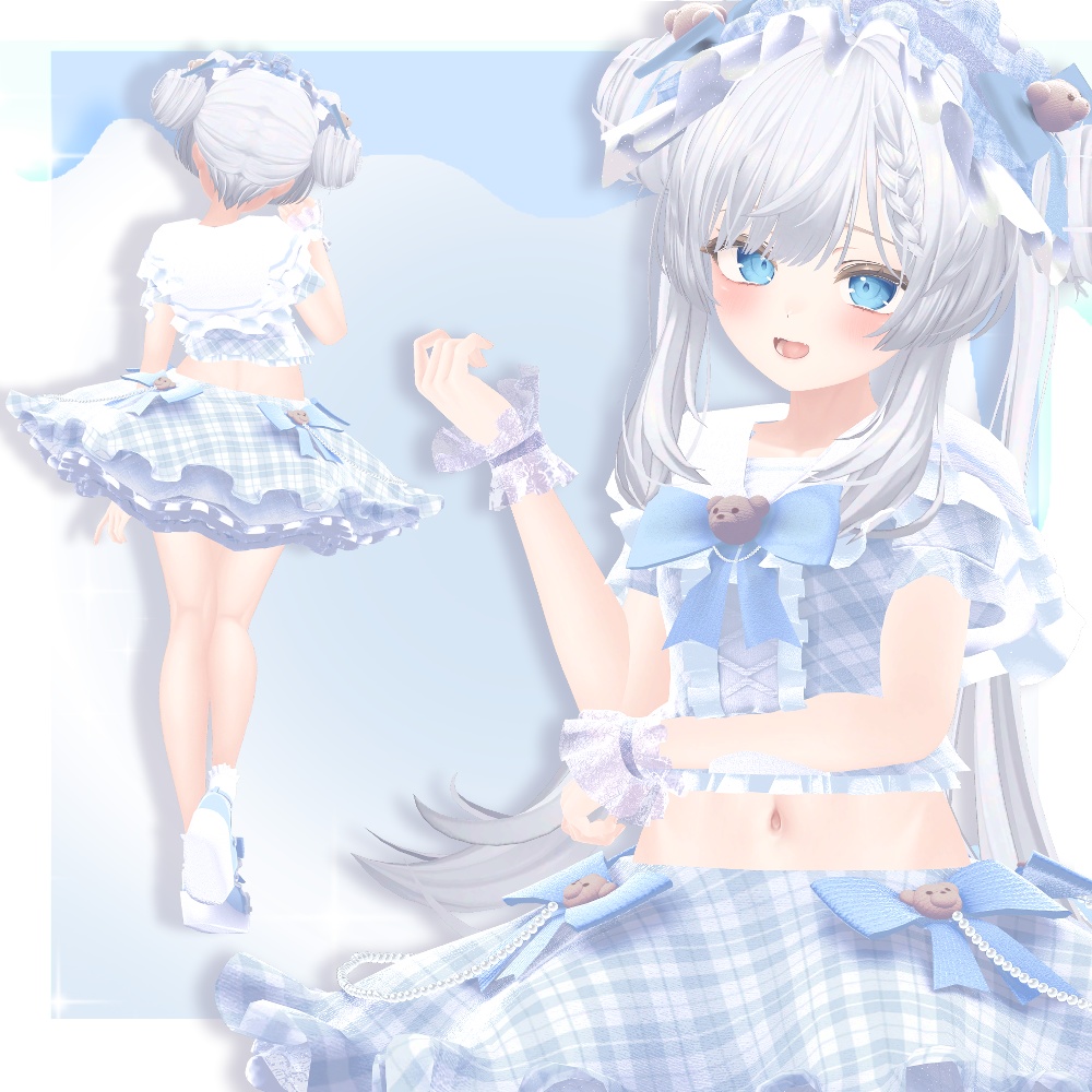 【3アバター対応】Dolly Bear