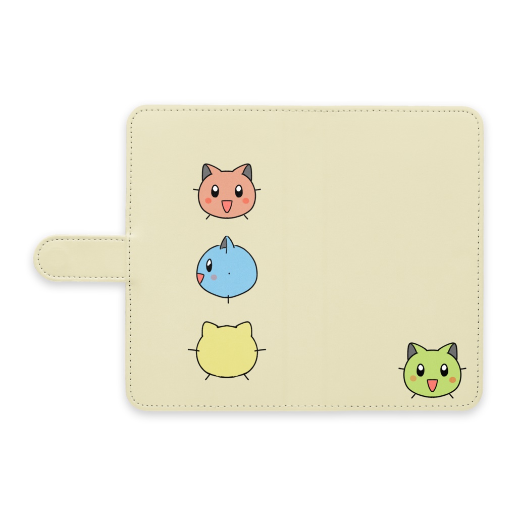 なるネコ　スマホケース　アンドロイド　L　