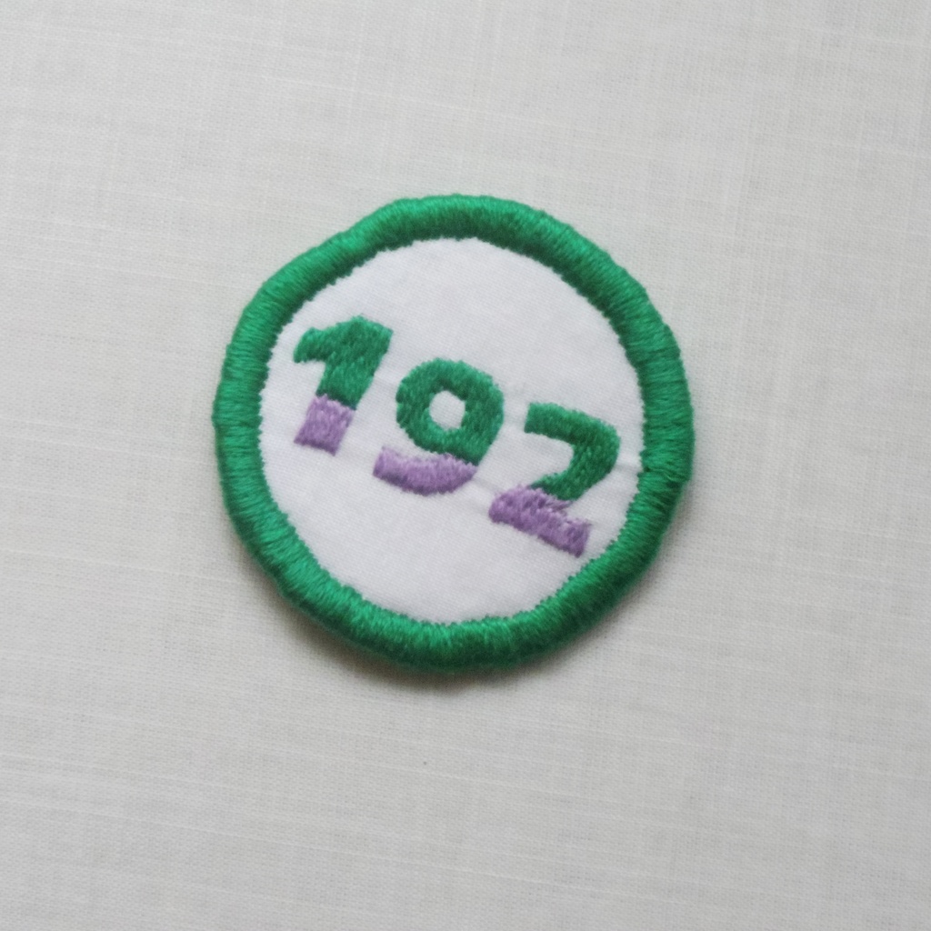 刀剣乱舞*刀帳番号ワッペン○ブローチorキーホルダー