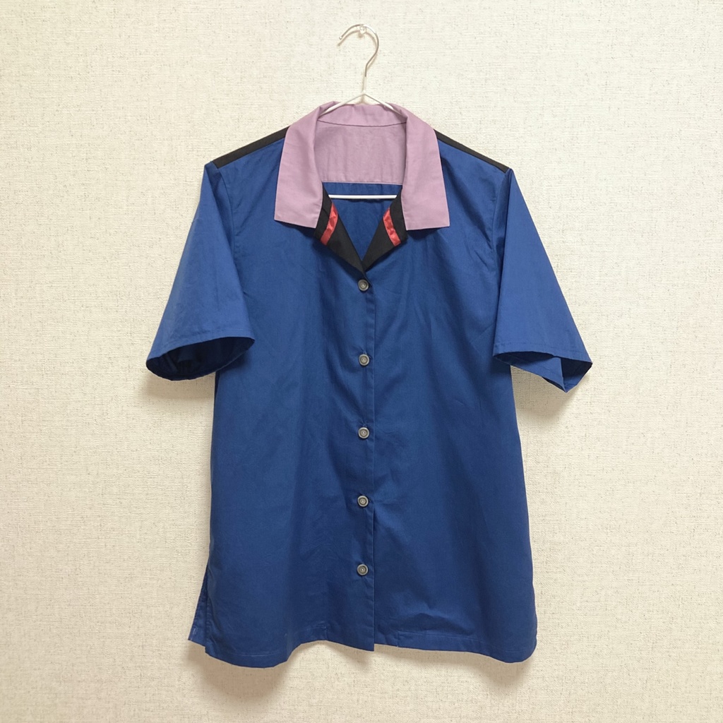 刀剣乱舞*歌仙兼定イメージオープンカラーシャツ○半袖