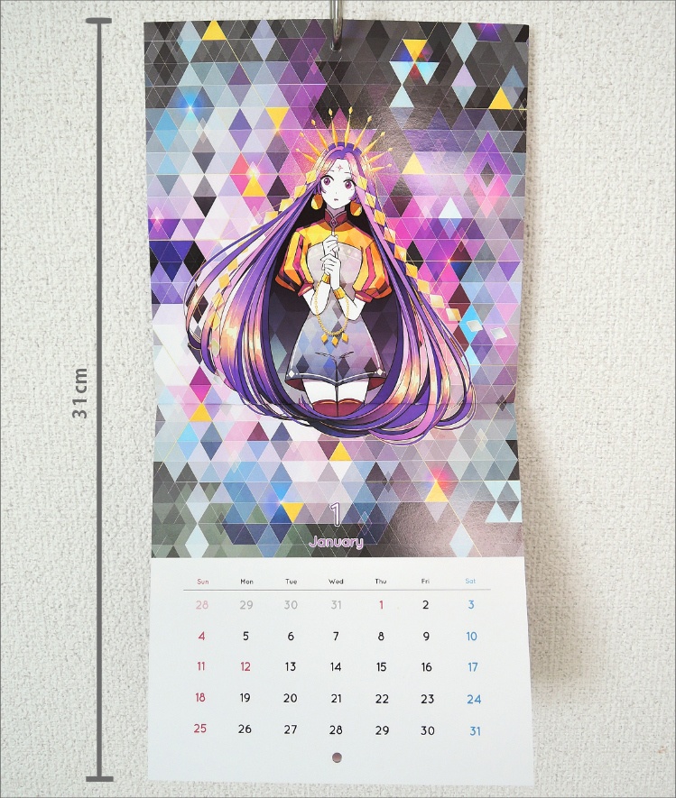 ULI 2026年カレンダー●▲■普通郵便