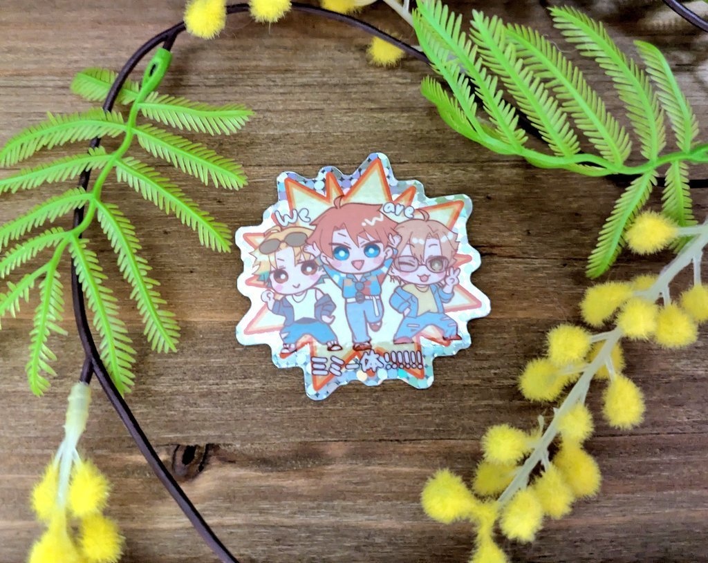 【非公式】三ミ一体ステッカー