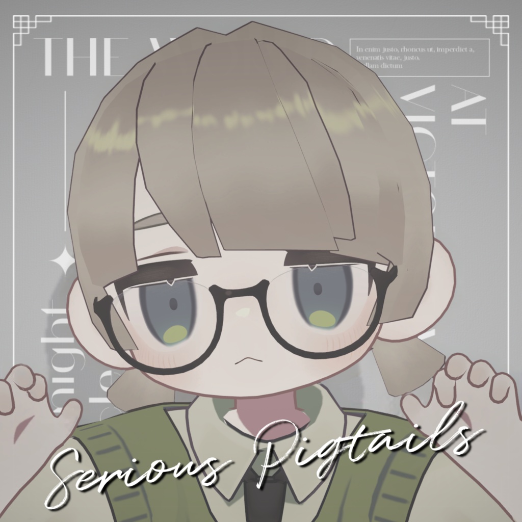 【free】きまじめおさげヘア
