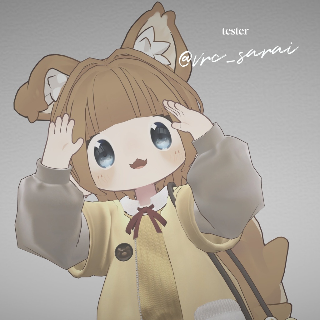 【2アバター対応】さぶかるショート