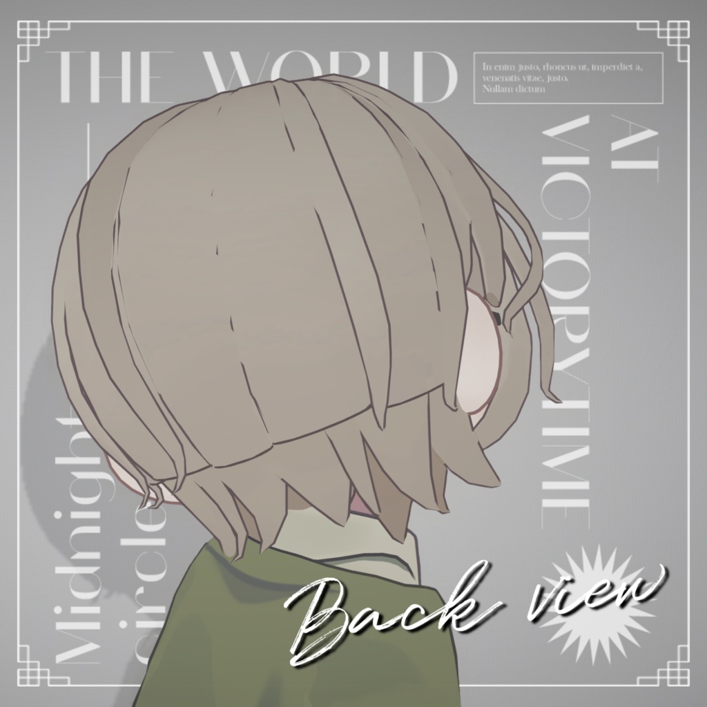 【2アバター対応】さぶかるショート