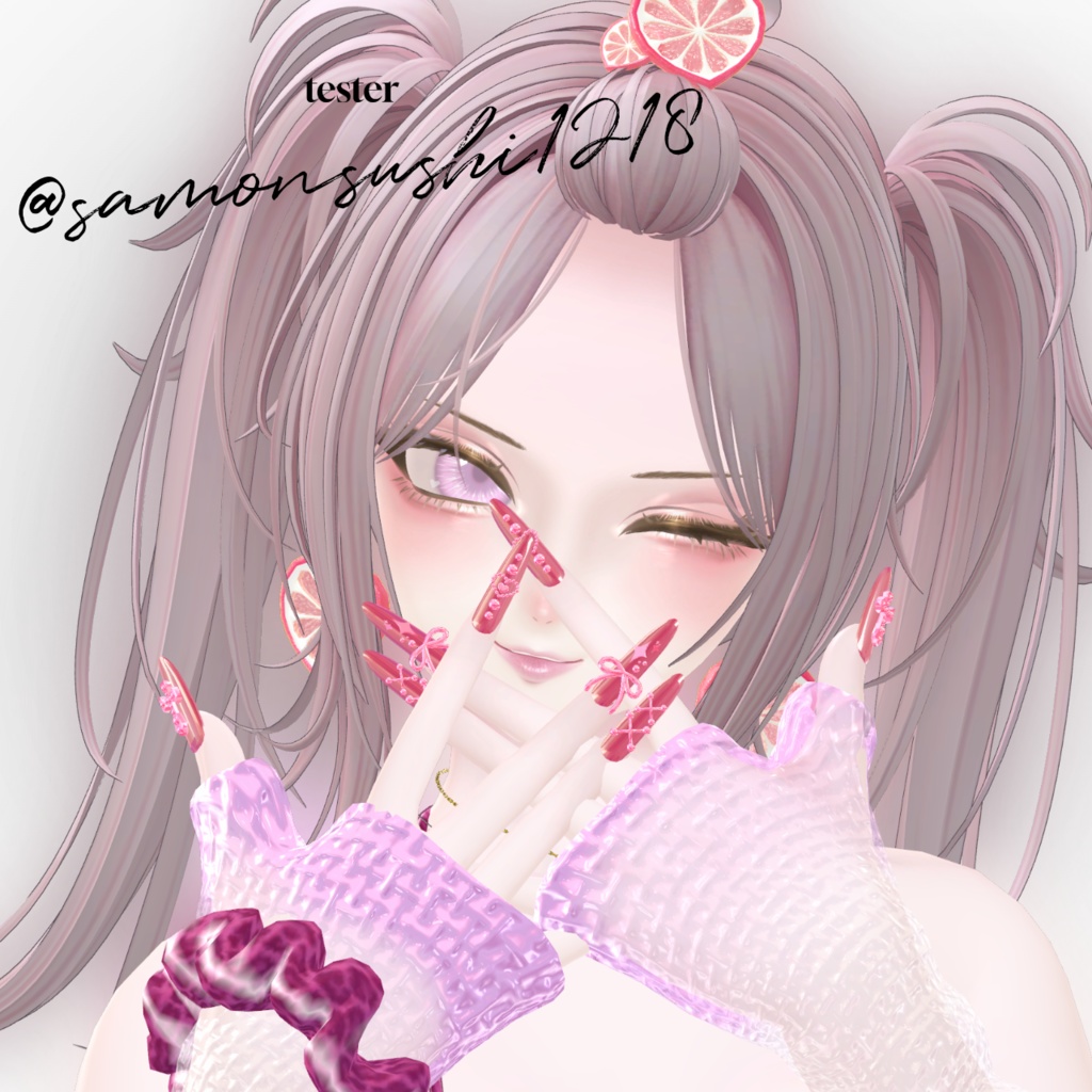 【16アバター対応】すぱーくるネイル