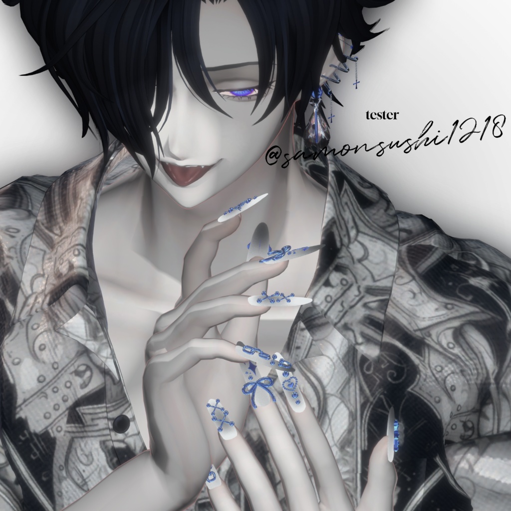 【16アバター対応】すぱーくるネイル