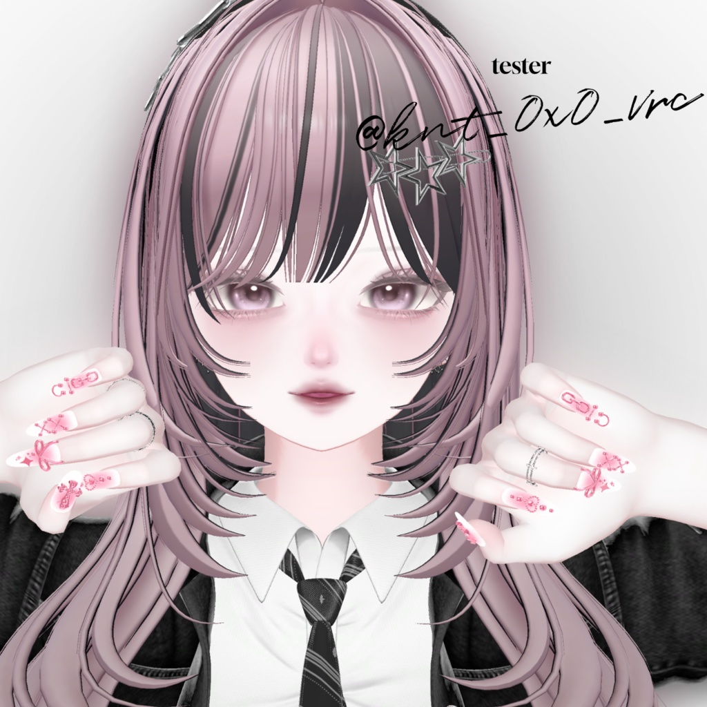 【16アバター対応】すぱーくるネイル