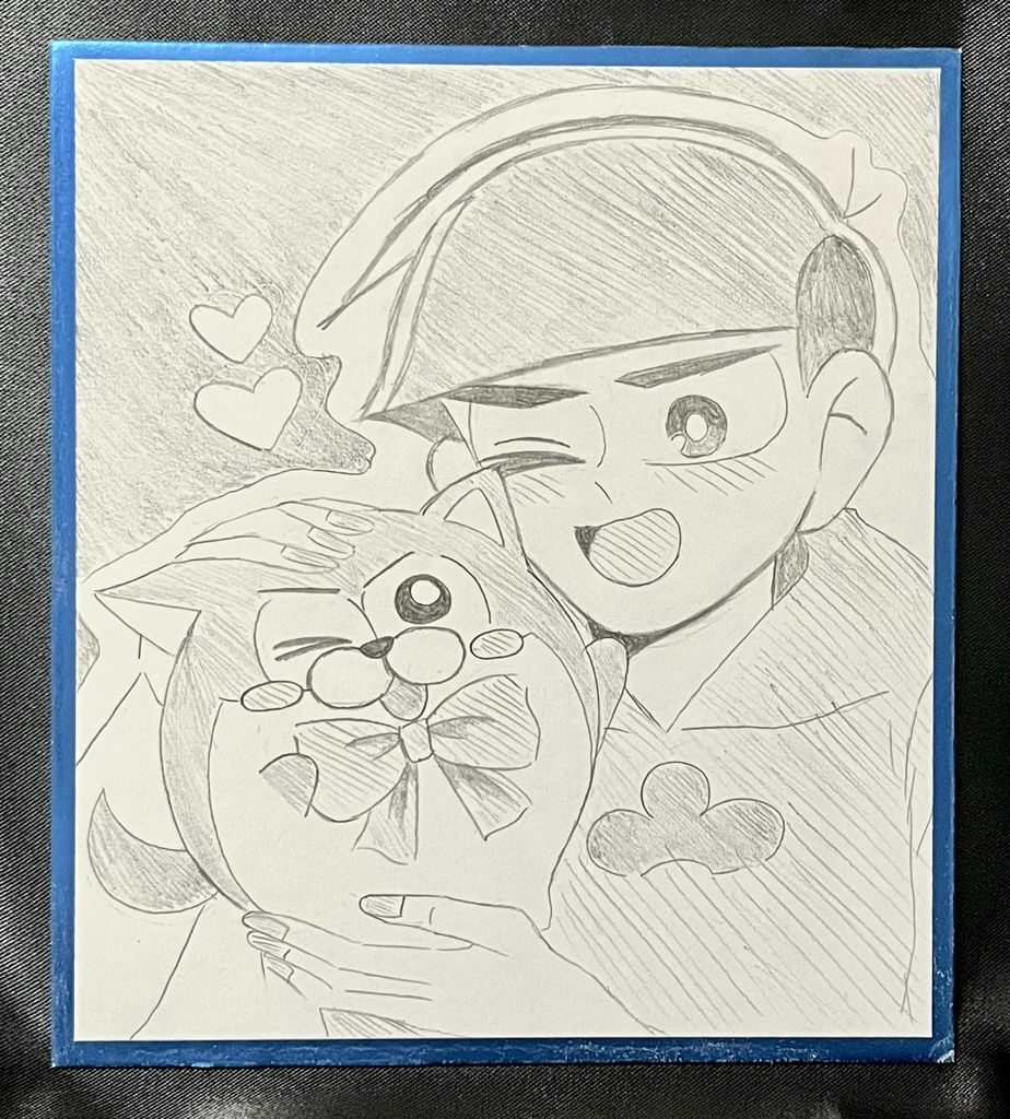 ニート&イッヌ  色紙