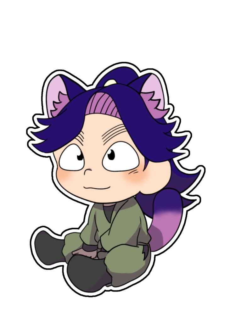 お座りアクリルスタンド