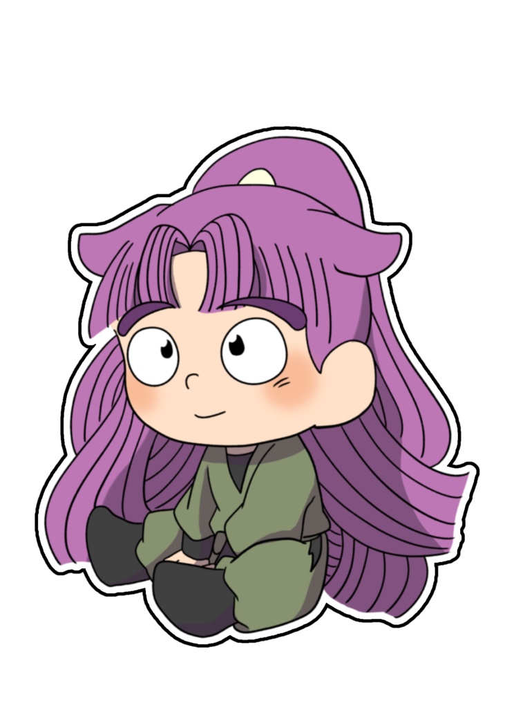 お座りアクリルスタンド